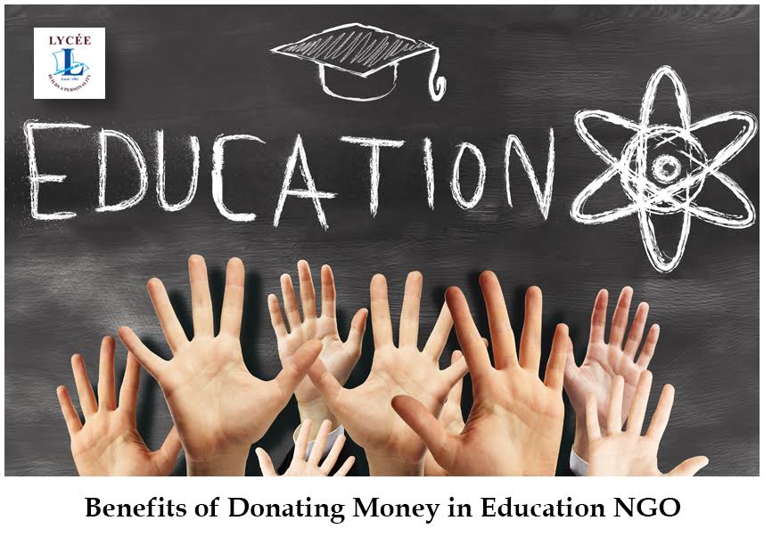 How can financial assistance benefit a child education NGO in India?